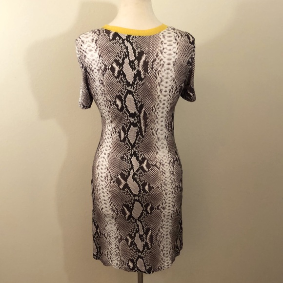 Carven amazing python snake print dress - Picture 4 of 5